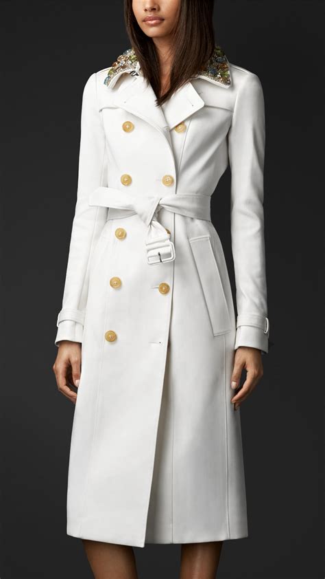 burberry white trench coat sale|classic burberry trench coat sale.